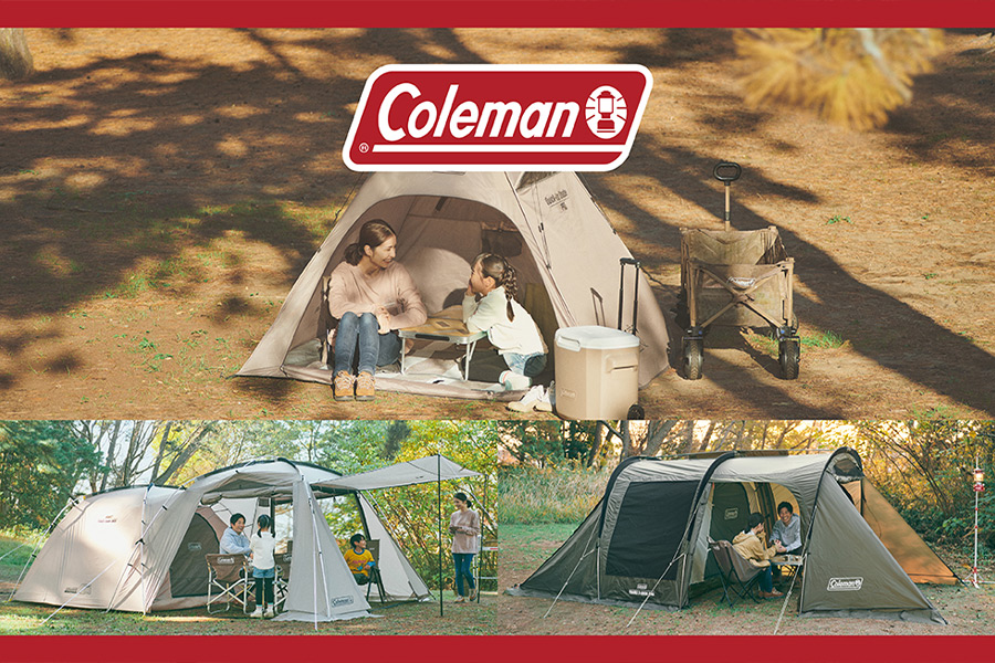 コールマン テント キャンプ アウトドア バーベキュー フェス