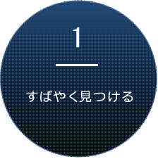 1.すばやく見つける