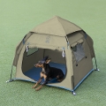 ホールアースドームテントアースプチヴィラWE2MDA21-SBGドーム型テント