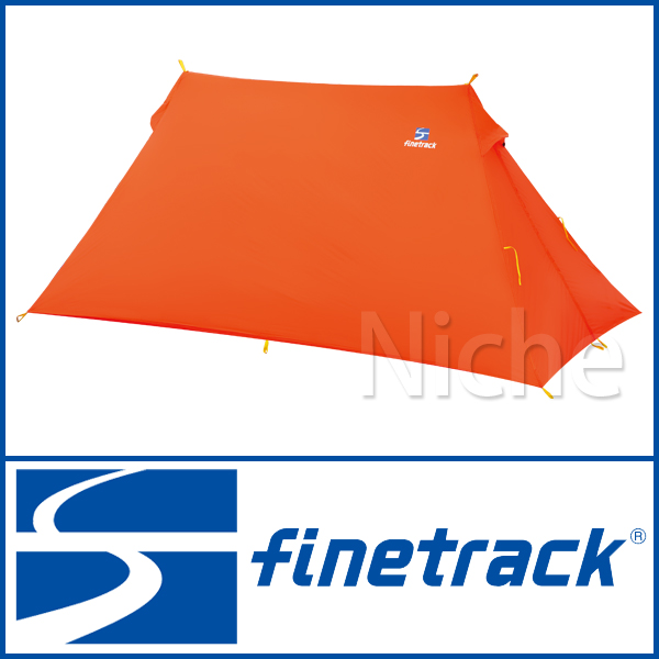 自然大好き！ニッチ・リッチ・キャッチ ファイントラック finetrack finetrack ファイントラック ツエルト1 [ FAG0122(OG)  ] テント キャンプ 用品 スポーツ アウトドア ウエア レイヤー 一人用 2人用