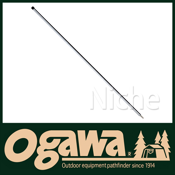 自然大好き！ニッチ・リッチ・キャッチ アクセサリー オガワキャンパル ( ogawa ) ALアップライトポール130cm(3本継) 3023 テント  タープ