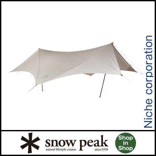 ギフト スノーピーク(snow peak) HDタープ ヘキサエヴォ Pro.アイボリー [6人用] TP-260IV 通販 
